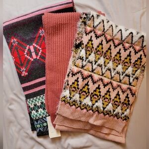 Set of Three Scarves